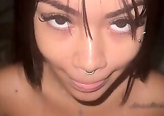 Sexy Teen Model Gives Amazing Blowjob!