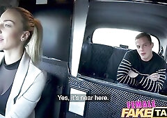Female Fake Taxi Fortunate man gets hawt screw with Czech playgirl Nathaly Cherie