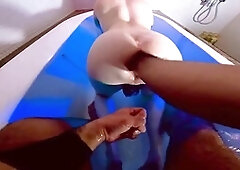 Bathing, fag, piercing