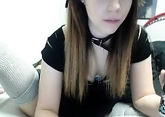 Hot amateur webcam teen masturbates for their fans