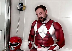 Crimson Intensity Ranger - Bodypainting