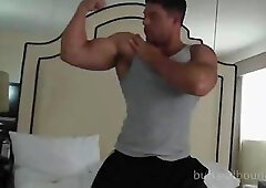 Bound Guy Gets Feet Tickled