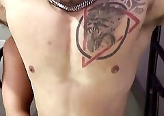 Bodybuilder Cum Control - Asian Vietnamese Straight Pinky Nguyen Gets Tied-Up And CumControl