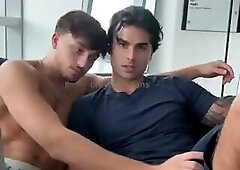 Braden and friend jerk off session