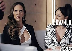 Big dick stud acts as boy toy for MILFs