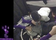 Big black guy Nb Topper gets down with used condoms