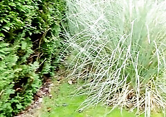 Pathway Cum on My Coat Outside
