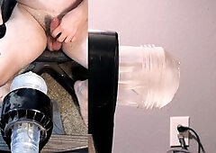 Gay fleshlight, gay masturbation, solo male