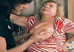 Chubby granny is being drilled hard by that lustful neighbour