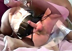 Crossdresser compilation cum and fuck