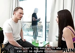 The lights are on - and I'm willing! Around me, dreamers talk about saving the world, offering me herbal tea and harmony. But I'm not buying