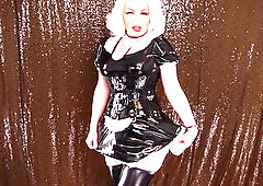 Saliva fetish and golden shower pee episode - my 1st pee movie ever! FemDom POV messy