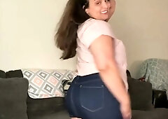 BBW with Big Tits Begs for Cock and Plays with Sex Toy