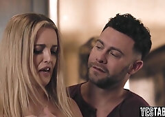 Charlie Forde And Sophia Burns - Plump Ass Pregnant Surrogate Has 3some Orgy