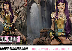 361 - Lena Art; Psychedelic Solo Tease - SexLikeReal