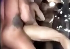 Two hot hunks bareback