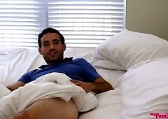 Amazing horny Britney Amber wanna turn photo session into hot MFF 3some