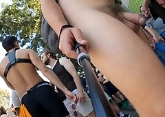 Revealing it all in public: Folsom Street Fair nudist adventure!