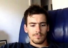 Solo masturbation and gay climax