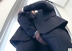 Muscle gay anal sex and facial