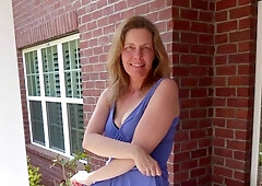 Whore Mom Disrobes and Masturbates