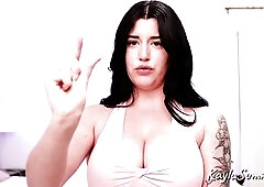 Kayla Desires U to Pull Out Your Pathetic Little Dong and Pursue Her Instructions - SPH JOI - Kayla Summers - Full Clip