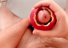 Juicy fruit fuck: an apple a day keeps the doctor away