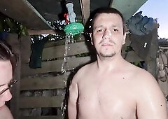 Amateur Oral Fuels Endless Shower Dreams