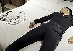 Chinese big cock young man