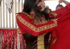 Big Tits in Uniform: American Mackenzee Pierce POV blowjob