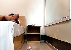 Soaked large booty ally's wife cheating sex at mirror hotel room