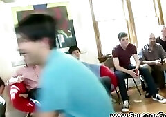 Kinky public rimjob to juicy gay