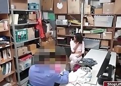 Officer fucks Teen Kats wet pussy hard