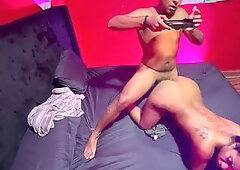 Behind the scenes. Creampie my bestfriend´s pussy