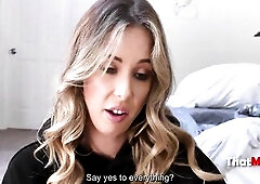 Skinny Slim Lives Spontaneously (Ends Up In A Cosplay With A Dick Inside Her)