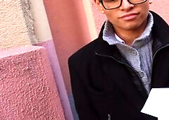 CzechHunter: Muscle Czech guy nerd has a soft spot for pov anal sex