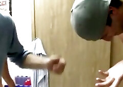 Straight teen spitroasted during hazing