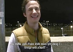 CzechHunter: Inked Czech gay digs reality hard slamming