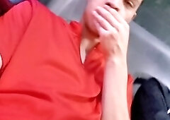 Big dick gay, public masturbating, gay public bus
