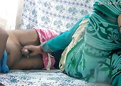 Russian nurse and mature man engage in a wild room romp