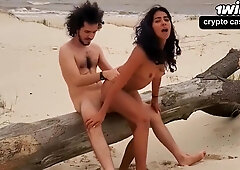 I Smash A Cool Native In A Public Beach And Jism ( )