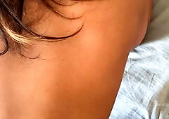 Busty amateur brunette hardcore