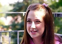 Wet Leahs Brown-haired Clip - Leah Maus