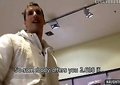 Big dick gay public sex with cumshot