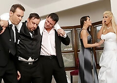 Missionary dirt with cunning Bridgette B from Naughty Weddings