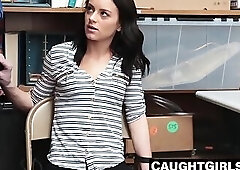 Inked crook punished with officer's thick load