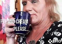 Coffee and cream, please