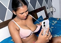 Busty milf bhabhi enjoys hot action with big natural tits in various positions