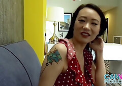 CANNONPROD Zoe Lark stops by for a arse call