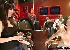 John Strong Jynx Maze Princess Donna Hood Bar Bondage Fisting Crowd Oral